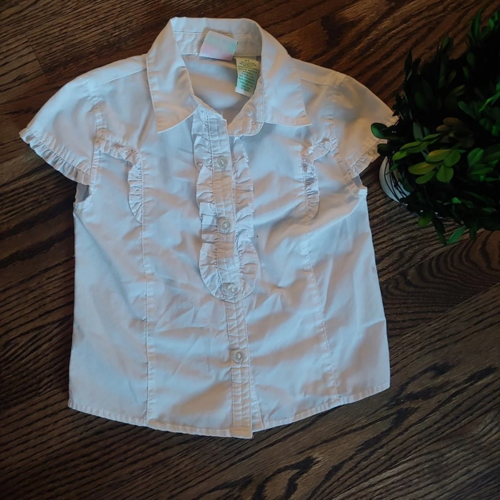 Camp Beverly Hills white shirt size 4T